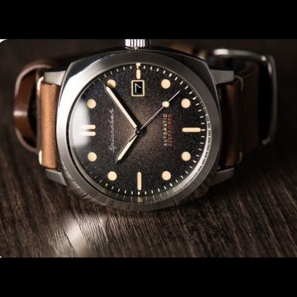 SPINNAKER HULL AUTOMATIC WATCH 42M CASE BROWN DIAL - Picture 2 of 12